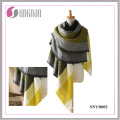 2015 European Mixed Colors Imitation Cashmere Square Warm Shawl Scarf